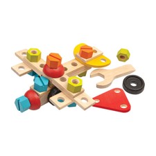 New - Plan Toys Construction Set - Ages 3  1 player