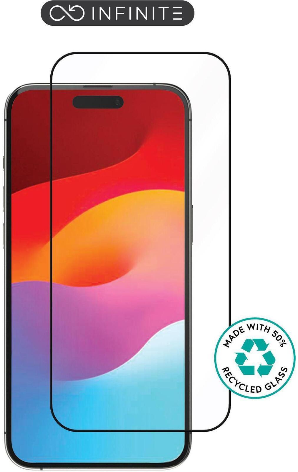 Защитная пленка eSTUFF INFINITE Titan Shield для iPhone 15 Pro Max - Полное покрытие