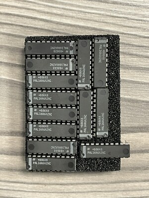 *** 13x PAL16R6A2NC Programmierbare Logik-Array IC-Chips 20 Pins*** Vintage