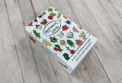 PLANTBASEDCARDS vegan top trumps card game | plant based card game | vegan card game