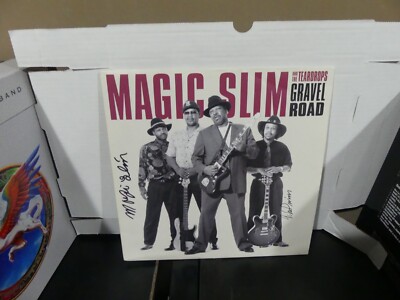 Gravel Road by Magic Slim & Teardrops (Record, 2009) Signed