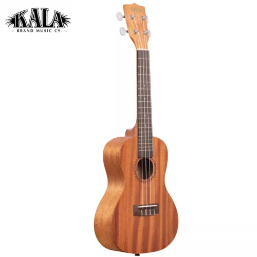 Kala KA-15C Satin Mahogany Concert Ukulele with Aquila Super Nylgut Strings