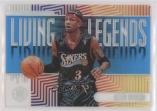 2019-20 Panini Illusions Living Legends Sapphire Allen Iverson #18 HOF 0m5y