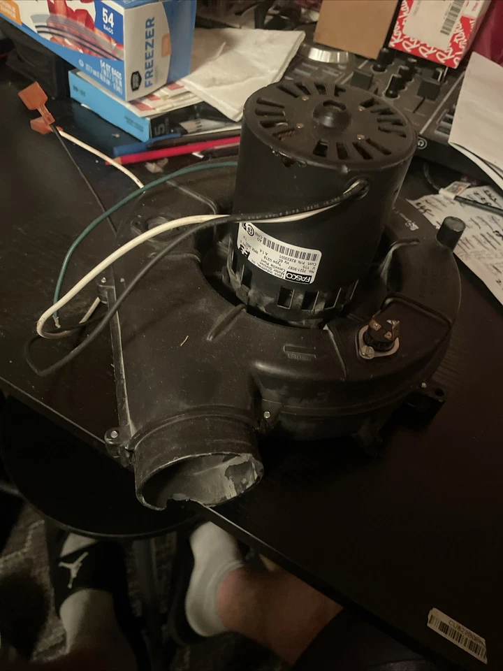 Motor Inductor Horno Alta Eficiencia Fasco Tipo U21B P/N B2833001 Foto 3 de 4