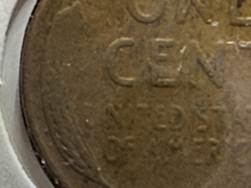 1958 D Wheat Penny Cent Mint Mark Close To Date - Picture 16 of 18