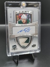 Matt Boldy Rookie Patch Auto /10 2005-06 The Cup Tribute Minnesota Wild