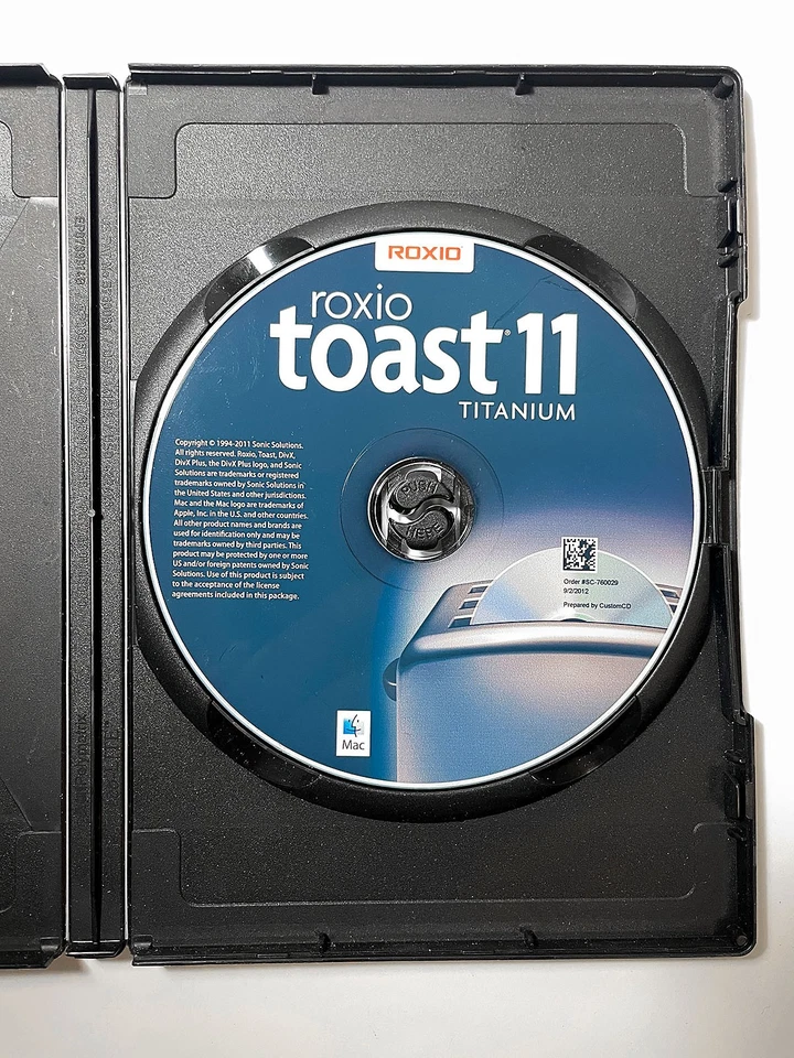 Roxio Toast 11 Titanium For Apple MAC Burning software with Serial Key - Image 2 of 3