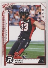 2020 Upper Deck CFL Red 116/165 Richie Leone #86 y0i