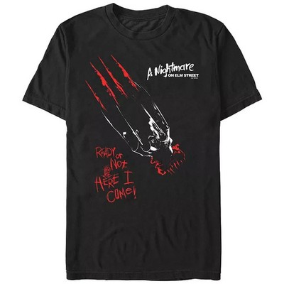 Freddy Krueger Nightmare on Elm Street T-Shirt Men s M Horror Movie Graphic Tee