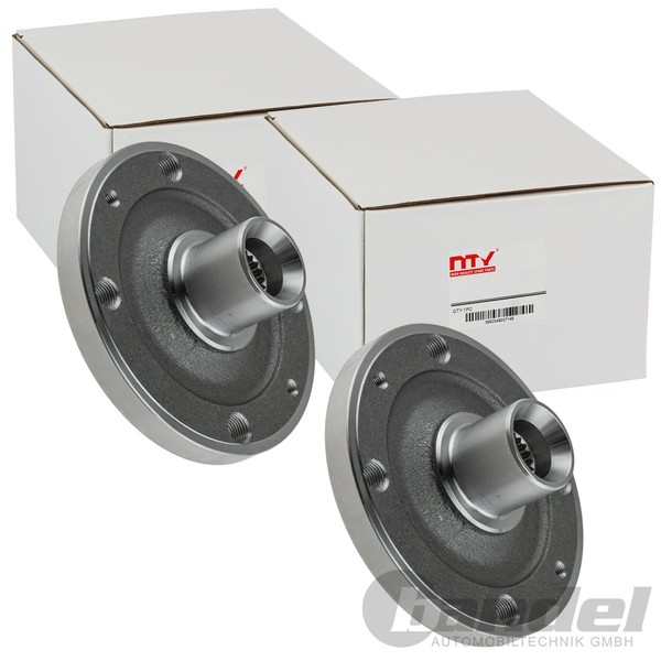 2X NTY Radnabe Vorne Beidseitig Passend FÜR CitroËN C-ELYSEE C2 C3 C4 DS3 Saxo-image
