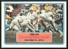 1983 Topps #11 1982 AFC Championship