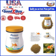 Goldfish Fish Food Slow Sinking Granules 5.8 oz All Life Stages