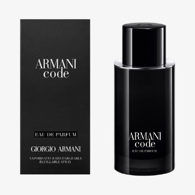 Armani Code by Giorgio Armani Eau De Parfum Refillable SPR 2.5 FL OZ