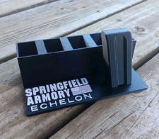 Springfield Armory Echelon 9mm Stand with Magazine Holder - Holds 5 Mags!