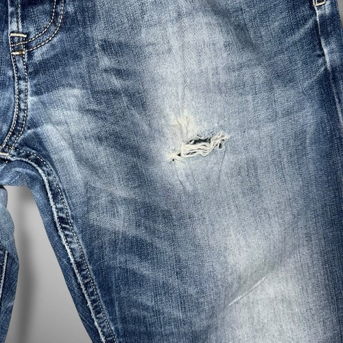 Diesel Jeans Mens 33x32 Blue Denim Larkee Relaxed Comfort Straight Stretch 0827I - Imagen 6 de 15