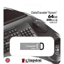 Kingston DataTraveler Kyson 64GB USB 3.2 Gen 1 Type A Flash Drive