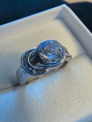 Sterling Silver 925 Hand Cut Austrian Silver Quartz Custom Setting Size 8 Jewel