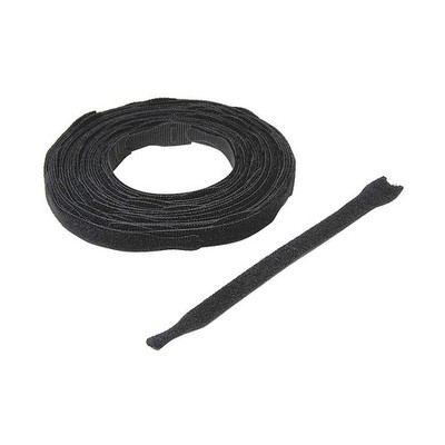 VELCRO BRAND 170782 Perforated  Strap,12 in,Black,PK30 5JLF6