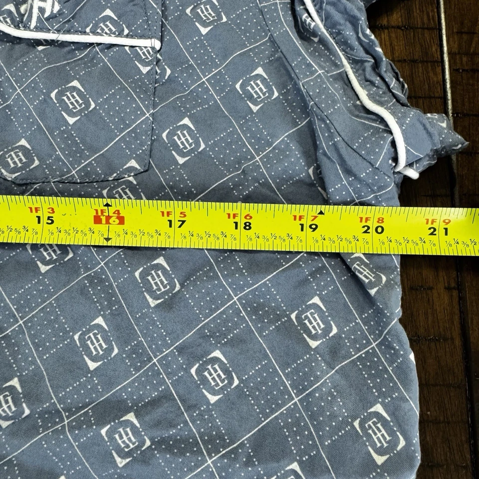 Tommy Hilfiger Conjunto de Dormir para Mujer con Pantalones Cortos Azul Talla XL Se Ajusta a M/L Foto 4 de 4