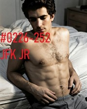 VINTAGE MALE PORTRAIT #0226-252C -JFK JR. 1993 -RARE! -freeShipping in the usa
