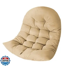 BCKNT Thicken Egg Chair Cushion Replacement, Outdoor Hammock Swing Chair Cush