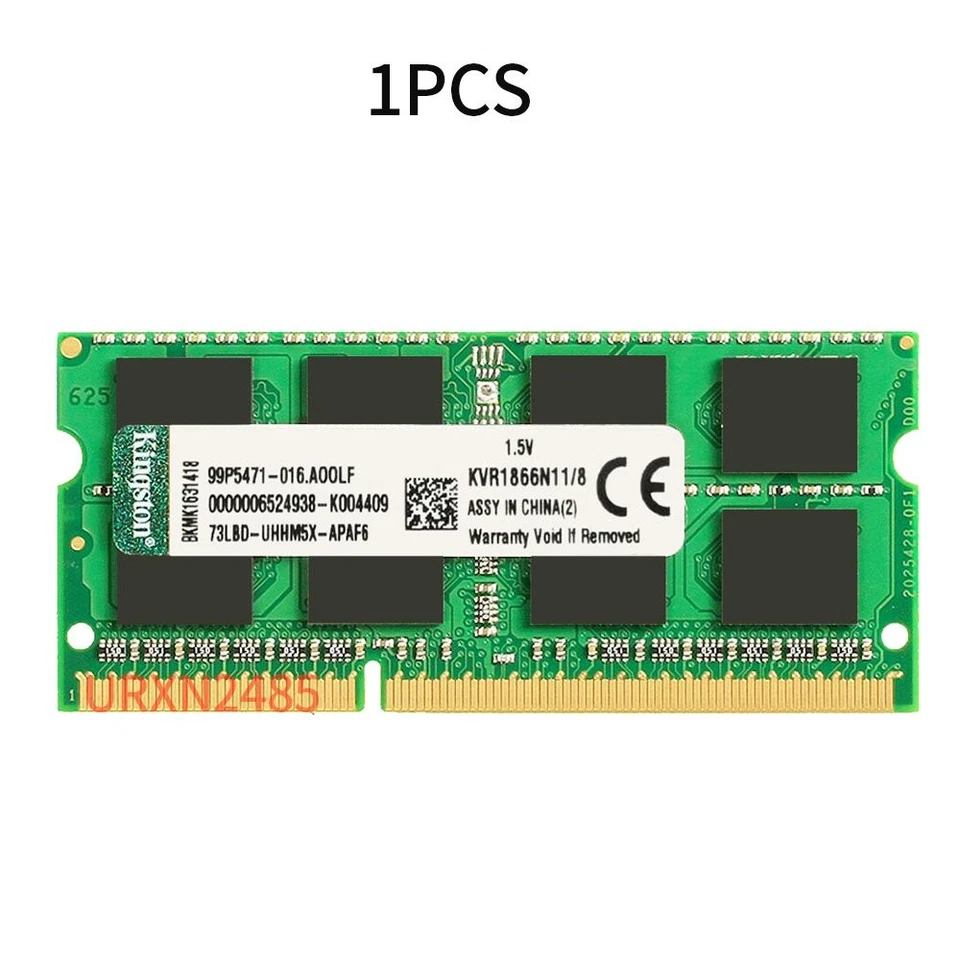 Kingston 8GB DDR3 1866MHz PC3-14900S 204Pin KVR1866N11/8 Laptop Memory SDRAM BT - Image 4 of 4