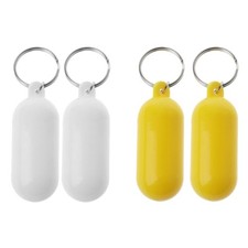 2Pcs Float Key Rings Sailings Kayak Surfing Water Sports Floating Key Chain