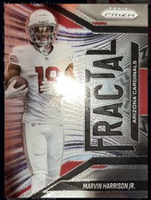 Panini 2025 Prizm Marvin Harrison Jr. #12 Arizona Cardinals Fractal