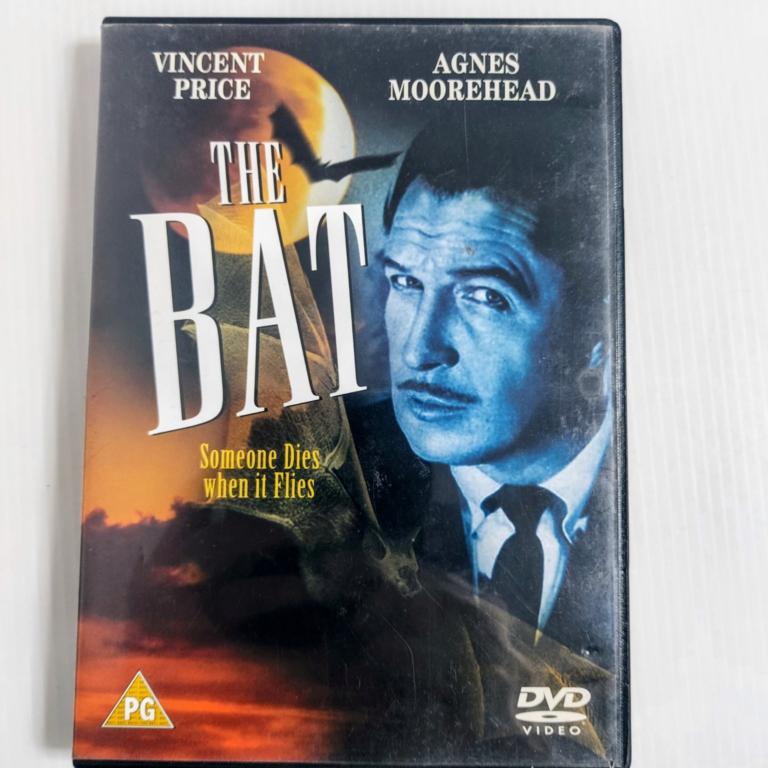 The Bat DVD 1959 Vincent Price Agnes Moorehead Crane Wilbur Classic Mystery