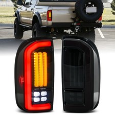 Full Led Tail Lights Fit For Toyota Tacoma 19952004 Rear Lamps Assembly Smoked