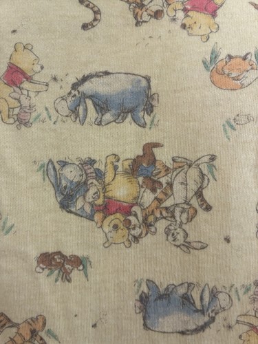 Disney Bebé Unisex Lindo Winnie The Pooh Algodón A Presión Dormir y Jugar Amarillo 0-3M - Imagen 5 de 5