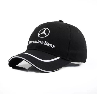 Baseballmütze Kappe Mercedes bestickt schwarz UK