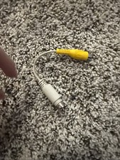 6 inch 4-Pin Male S-Video-Out to RCA Female Composite-Out Video Adapter Cable