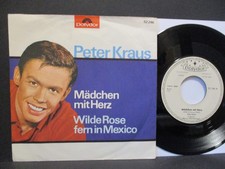 PETER KRAUS 7 : Mädchen mit Herz  = rare Pro...