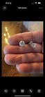 3.10 CT. Genuine Round Brilliant Diamond 14K White Gold Stud Earrings — photo 6