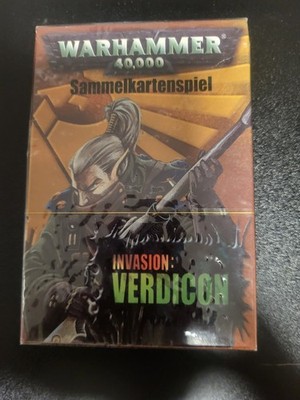 Warhammer 40k Sammelkartenspiel Invasion Verdicon Deutsch OVP