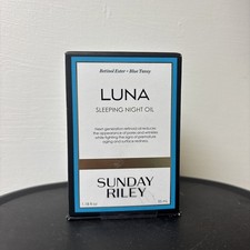 Retinol Ester Sunday Riley Luna Sleeping Night Oil 1.18oz New Sealed