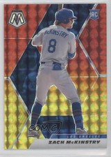 2021 Mosaic Rookie Choice Fusion Red & Yellow Prizm 47/64 Zach McKinstry y8h