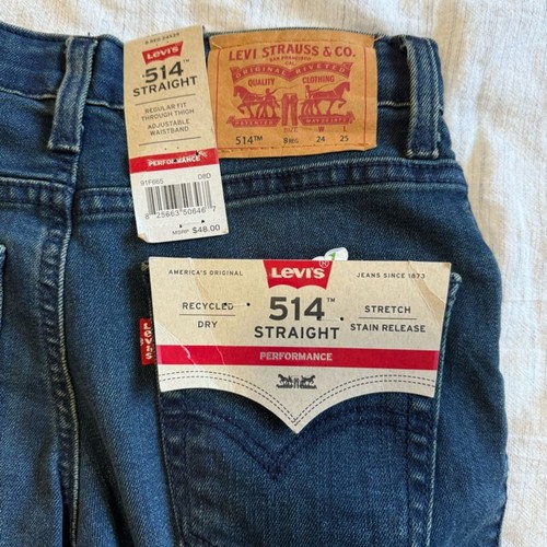 NWT Levi's 514 Straight leg Jeans Kids Size 8 - Picture 8 of 16