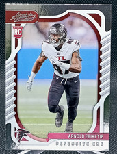 Arnold Ebiketie 2022 Panini Absolute Rookie Card #145 Atlanta Falcons. rookie card picture