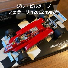 Gilles Villeneuve Ferrari 126C2 Minichamps 1/43 Scale F1
