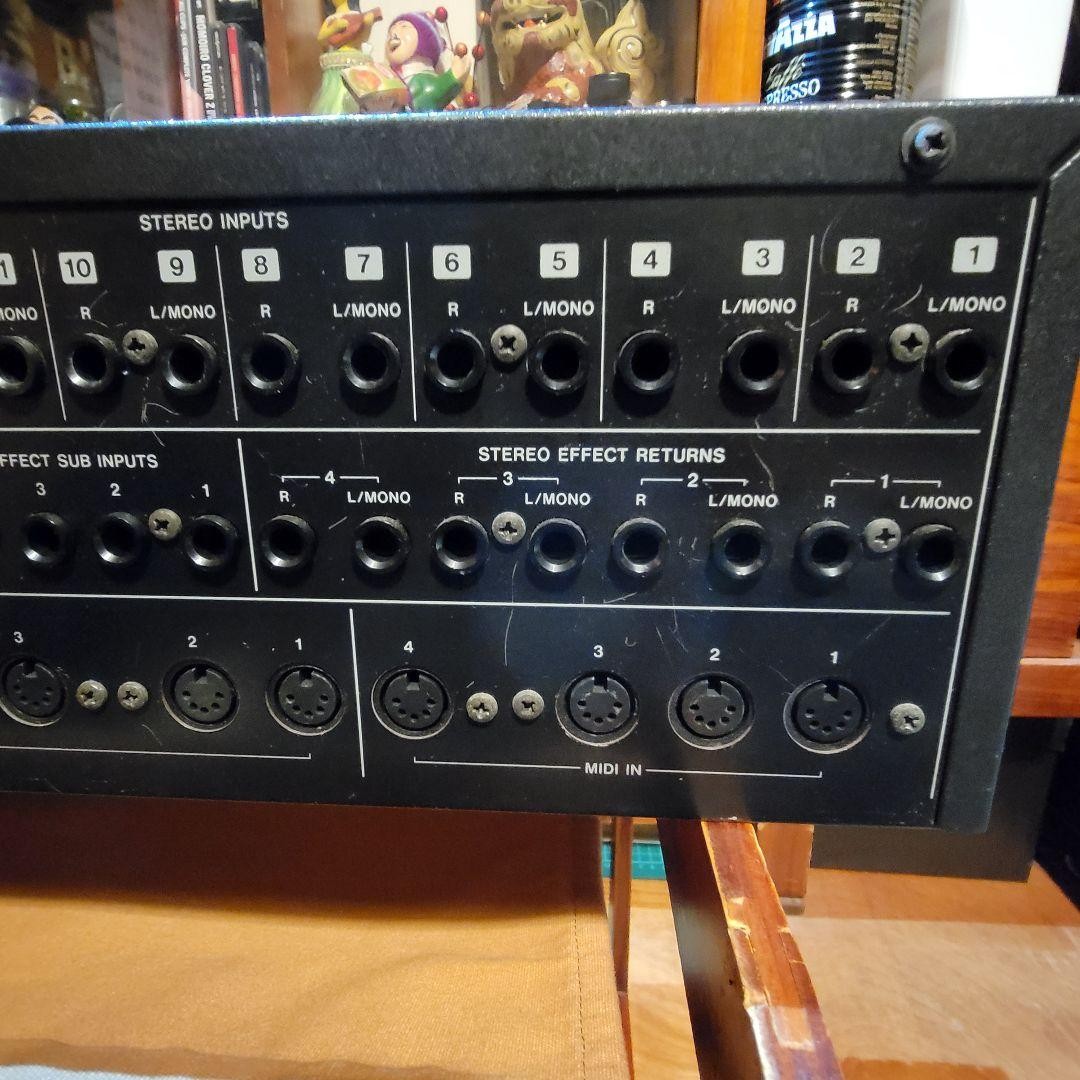 TASCAM MM-200 8 Channel Analog Mixer Rack Mount Tested Working
