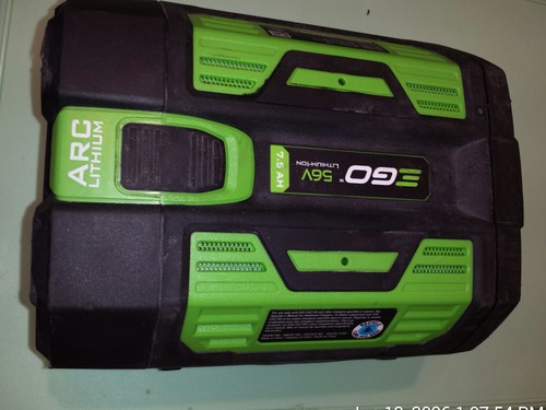 Tested Good EGO POWER+ 7.5Ah 56V Lithium-Ion Battery BA4200T