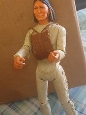 Vintage 1967 Marx Johnny West Indian Chief Geronimo 12" Action Figure Doll