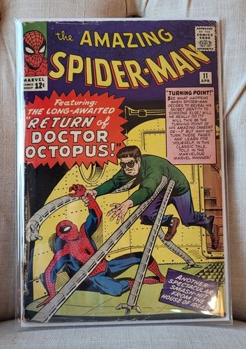 Amazing Spider-Man #11 VG- 3.5 - 2nd Appearance Doctor Octopus DOC OCK 1964