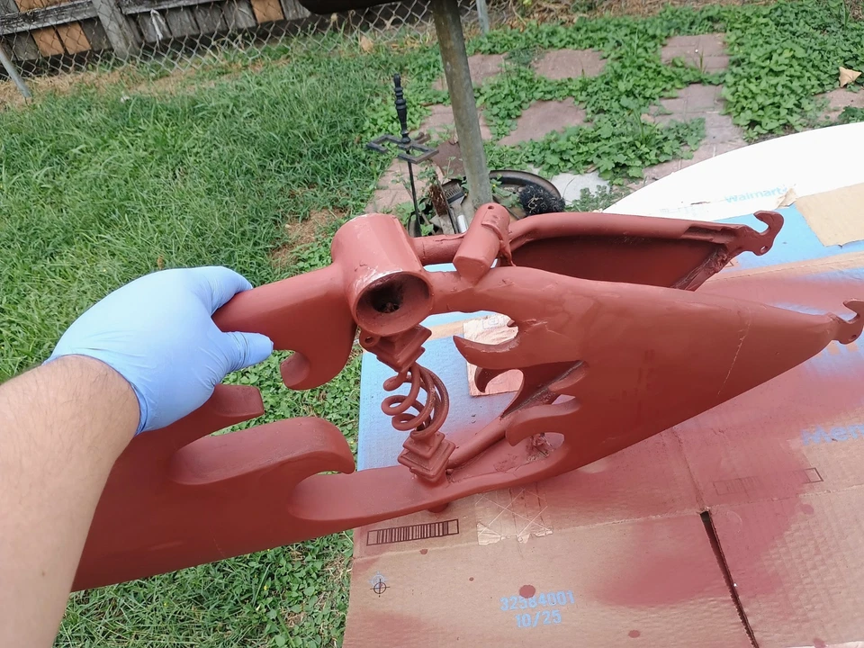 Cuadro de bicicleta Schwinn lowrider de colección retorcido radical clasificado en exposiciones de automóviles Foto 3 de 4