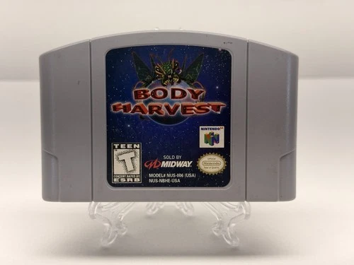 Body Harvest (Nintendo 64, 1998) N64 Game Cartridge Only Tested Authentic