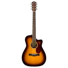 Fender CC-140SCE Konzert-Akustik-E-Gitarre Sunburst mit Hartschalenkoffer Fis...