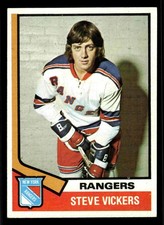 1974-75 Topps Steve Vickers #29 - New York Rangers