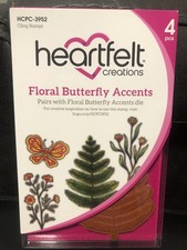 Heartfelt Creations Floral Butterfly Accents Die